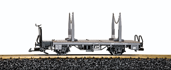 Stake Car -- Rhaetian Railways Kkp 7345