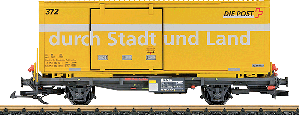 RhB Post Container Car