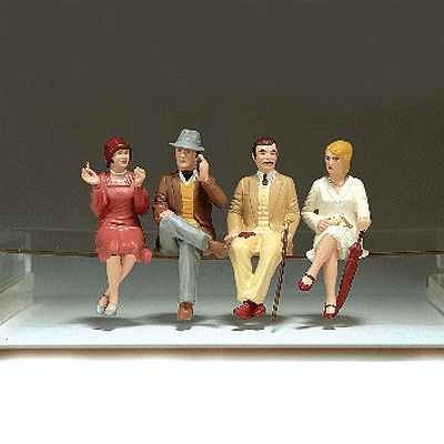 Pedestrians -- Orient Express Figures - Seated pkg(4)