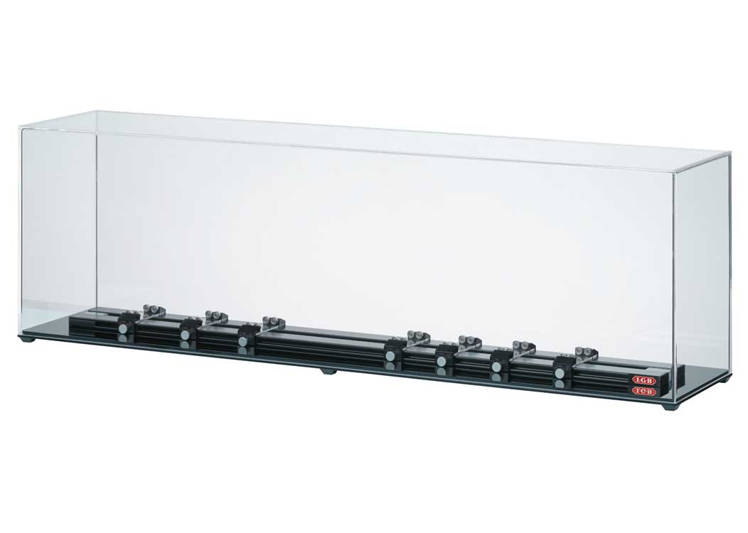 Display Case with Roller Test Stand -- 7 Roller Blocks-1