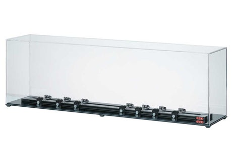 Display Case with Roller Test Stand -- 7 Roller Blocks-1