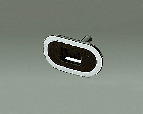 Oval Locomotive Buffers -- pkg(10)