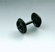 Plastic Solid Wheel Set -- pkg(2)