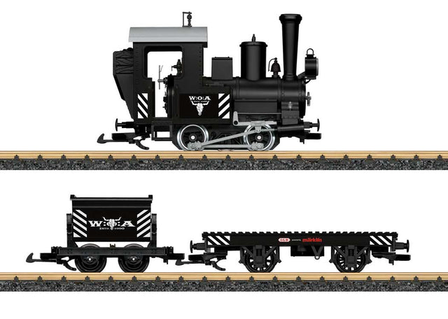 Wacken Open Air  W:O:A(R) Starter Set - Standard DC -- 0-4-0T, 2 Cars, Track Circle, Speed Controller-1