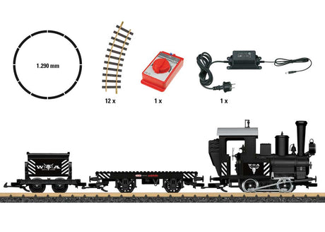 Wacken Open Air  W:O:A(R) Starter Set - Standard DC -- 0-4-0T, 2 Cars, Track Circle, Speed Controller-2