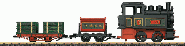 Battery-Powered Steam Train Starter Set w/Sound