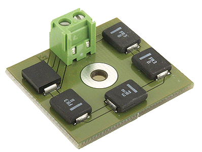 Asymmetrical DCC Component -- BM-1 - Block Section Module for GOLD Decoders