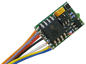 Digital Plus NMRA DCC Decoders -- Micro Decoder w/Back EMF Load Compensation Motor Control