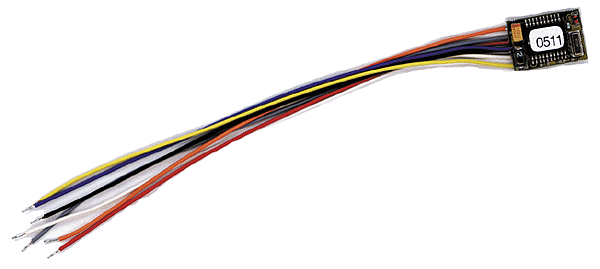 Digital Plus NMRA DCC Decoders -- Micro Decoder Drive-Select w/Wires