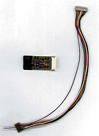 Digital Plus NMRA DCC Decoders -- JST Harness Series Decoder w/9 Pin Socket, 200mm Decoder Harness & Medium Pl
