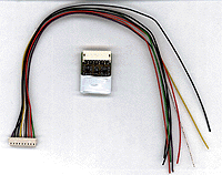 Digital Plus NMRA DCC Decoders -- JST Harness Series Decoder - 4 Function Output, 200mm Wire Harness