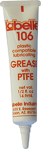 Plastic Compatible Grease w/PTFE -- 1/2oz  14.8mL-1