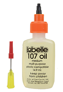 No. 107 Plastic-Compatible Motor Oil - 1/2oz  14.8mL -- Medium Weight