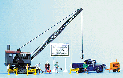Scene Essentials (Figures, Vehicles, & Accessories) -- Construction Set