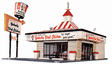 Kentucky Fried Chicken(R) Drive-In -- Kit - 8-3/8 x 4-1/4"  21.3 x 10.8cm-1