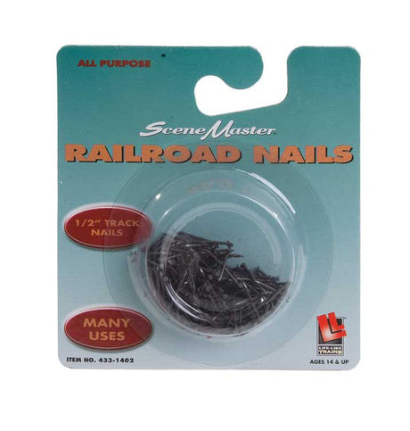Track Nails - 1/2"  1.3cm Length -- Package of 0.7oz  20g-2