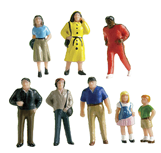SceneMaster(TM) Pedestrians -- Townspeople