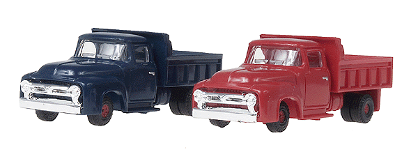 Dump Trucks - Assembled - SceneMaster(TM) -- pkg(2)
