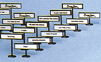 Burma Shave signs