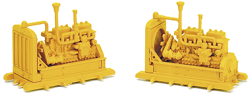 SceneMaster(TM) Flatcar Load -- Power Generator (2)