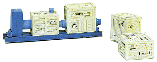 Industrial Machinery Freight Car Load - SceneMaster(TM)