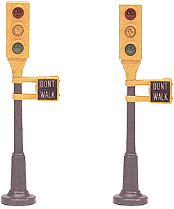 Light-Ups for S or O Scale -- Traffic Light pkg(2)