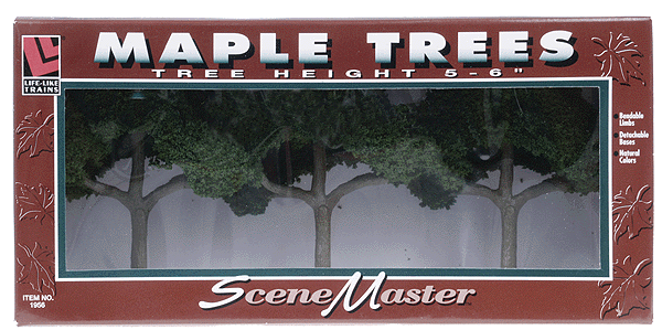 SceneMaster(TM) Trees w/Bendable Armatures -- Large Maple