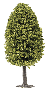 Pruned Trees - SceneMaster(TM) -- 3-1/2" 8.8cm pkg(3)