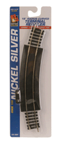 18" Curved Terminal Rerailer -- Code 100 Nickel Silver