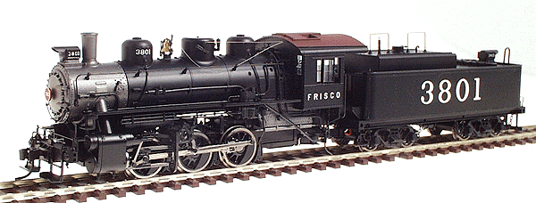 Proto 2000 Heritage Steam USRA 0-6-0 w/Tender Powered -- "Frisco" St. Louis-San Francisco #3801