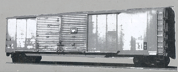 PROTO 2000 50' Double Door Boxcar Less End Doors - Time-Saver Kit Twin Pack -- Kansas City Southern #20860 & 20802 "Southern Belle"