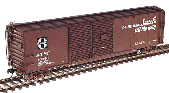 PROTO 2000 50' Double Door Boxcar - Assembled -- Atchison, Topeka & Santa Fe #10348 "El Capitan"