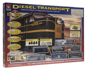 Diesel Transport Freight Set w/FA-1 -- Lehigh Valley