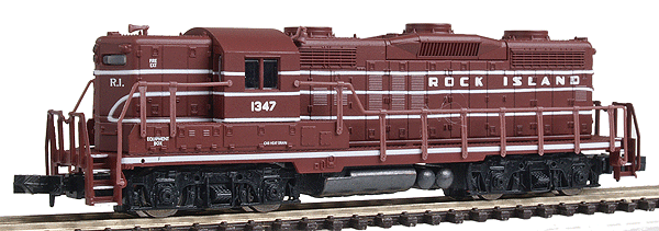 Diesel EMD GP18 w/High Nose; Powered, No Dynamic Brakes -- Rock Island #1347