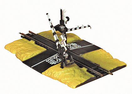 Dual Crossing Gate -- Conventional Track
