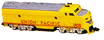 Diesel EMD F7A -- Union Pacific
