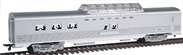 60' Streamlined Diner w/Interior Light -- Santa Fe