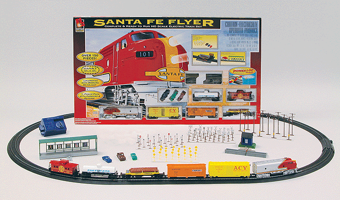 Train Set -- Santa Fe Flyer