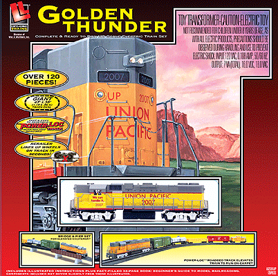 Golden Thunder Train Set -- Union Pacific