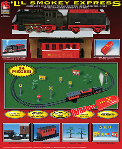 Li'l Smokey Express Train Set -- Battery-Powered