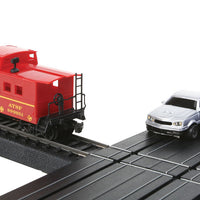 Life-Like Racing -- High Iron & Burnin' Rubber Train & Racing Set