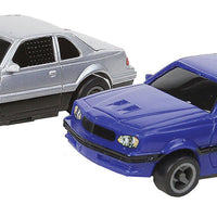 Life-Like Racing -- High Iron & Burnin' Rubber Train & Racing Set