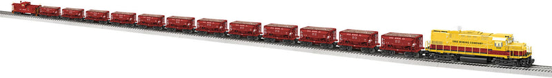 Train-Only Ore Train Freight Set - 3-Rail - Legacy Sound and Control -- Erie Mining Company Alco C420, 12 Ore Jennies, Extended-Vision Caboose