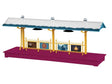 The Polar Express Lighted Station Platform -- Kit - 12 x 3-3/8 x 5" 30.5 x 8.6 x 12.7cm Long