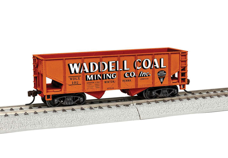 2-Bay Hopper - Ready to Run -- Waddell Coal 102