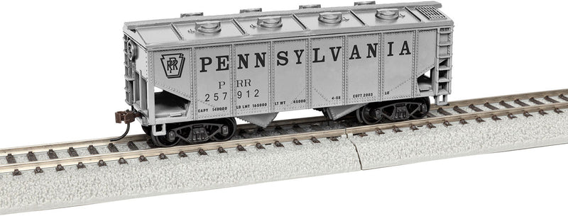 2-Bay Covered Hopper - Ready to Run -- Pennsylvania Railroad 257912