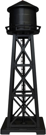 Lighted Water Tower -- Black-1