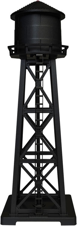 Lighted Water Tower -- Black-2