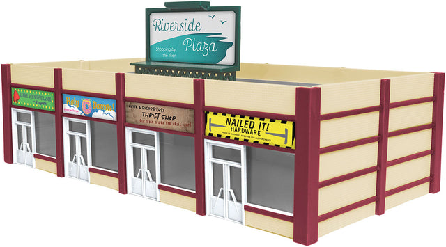 Suburban Strip Mall -- Assembled