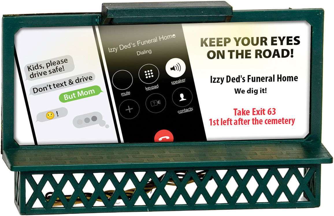 Safe Driving Lighted Billboard-1